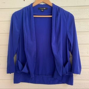Royal blue lightweight jacket
